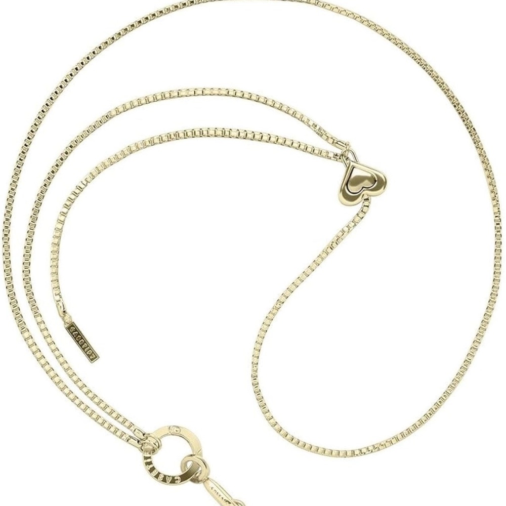 Gold Heart Pendant Necklace